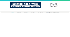 Desktop Screenshot of lakeside-ski.co.uk